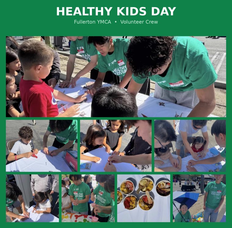 Photos from YMCA Healthy Kids Day